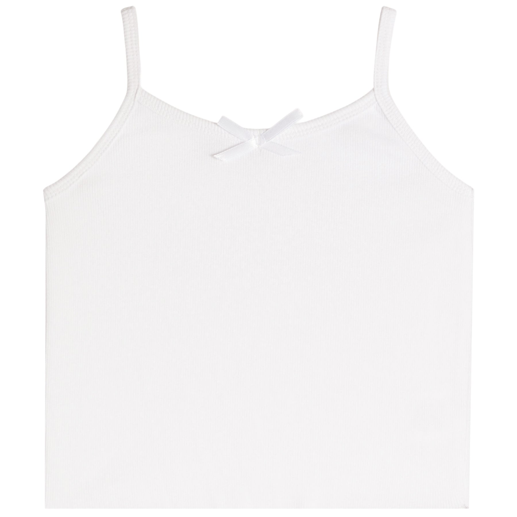Ribbed Bow Cami Tank - Denny's