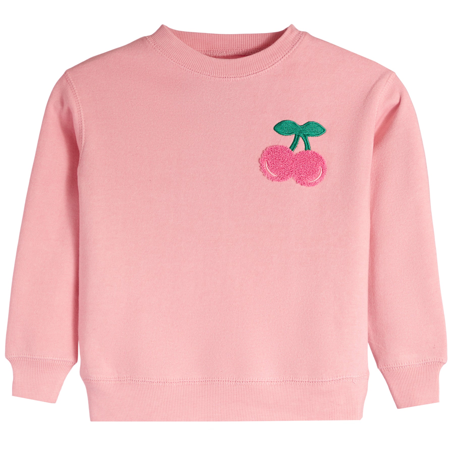 Chenille Patch Cherry Sweatshirt - Denny's