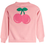 Chenille Patch Cherry Sweatshirt - Denny's