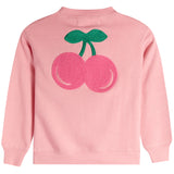 Chenille Patch Cherry Sweatshirt - Denny's