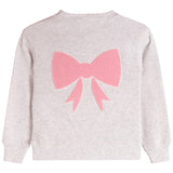 Chenille Bow Patch Sweatshirt - Denny's