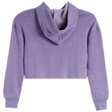 Cropped Fleece Hoodie