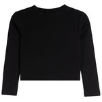 Allover Pink Bows Rib Long Sleeve Shirt - Denny's