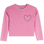 New York City Heart Rib Long Sleeve Shirt - Denny's