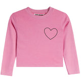 New York City Heart Rib Long Sleeve Shirt - Denny's