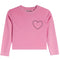 New York City Heart Rib Long Sleeve Shirt - Denny's