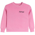Leopard Bow Crew Sweatshirt - Denny's