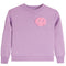 Pink Smiley Crew Sweatshirt - Denny's