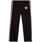 Thermal Stripe Wide Leg With Embroidery Star - Denny's