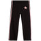 Thermal Stripe Wide Leg With Embroidery Star - Denny's