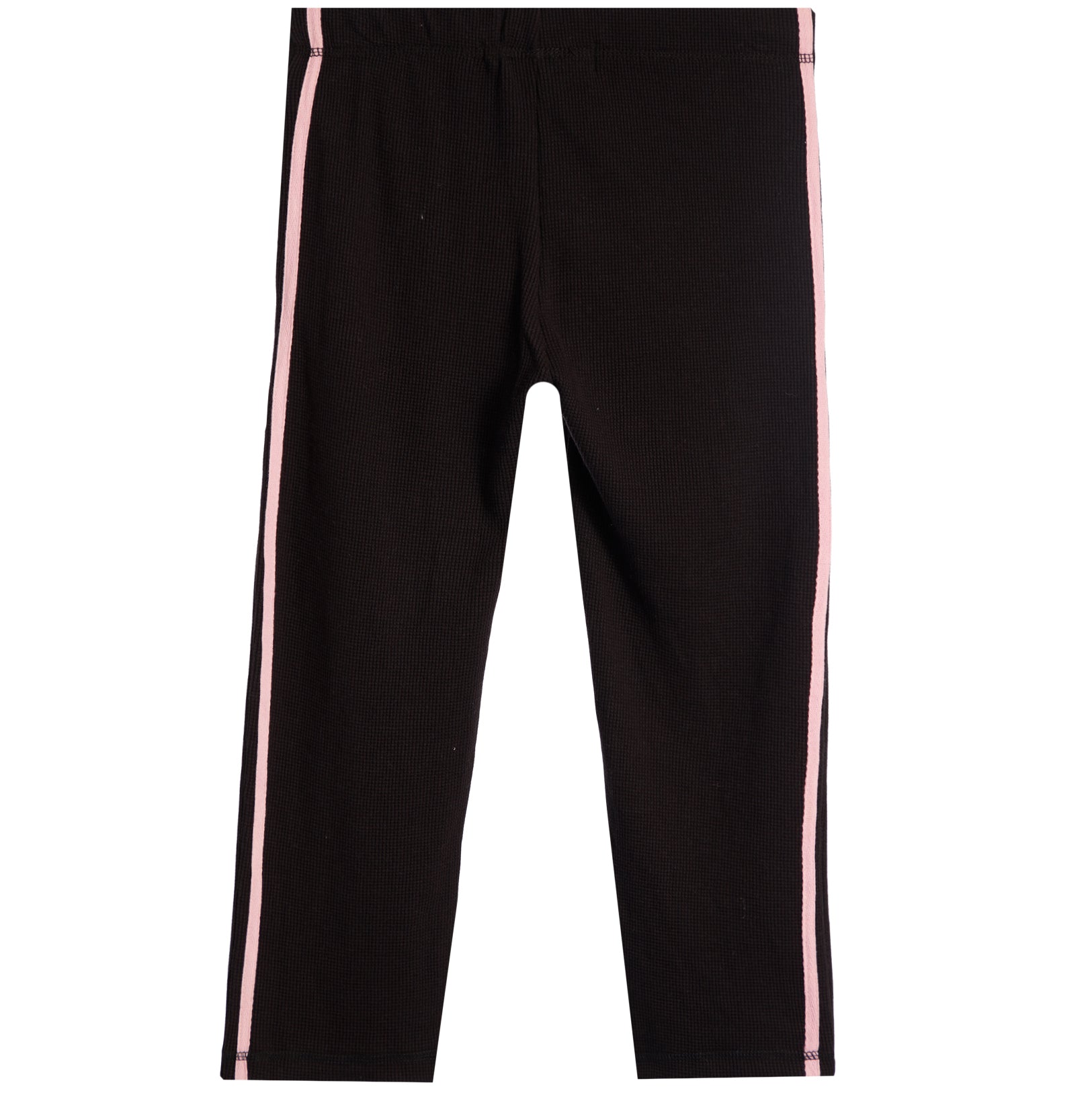 Thermal Stripe Wide Leg With Embroidery Star - Denny's