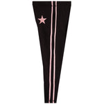 Thermal Stripe Wide Leg With Embroidery Star - Denny's