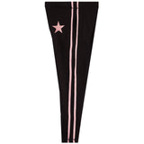 Thermal Stripe Wide Leg With Embroidery Star - Denny's