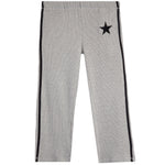 Embroidery Star Thermal Stripe Wide Leg Pant - Denny's