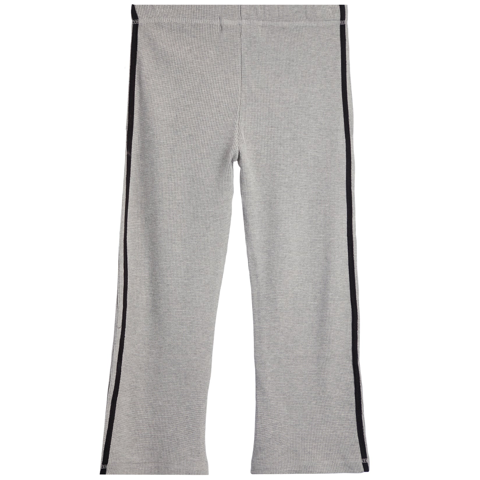 Embroidery Star Thermal Stripe Wide Leg Pant - Denny's