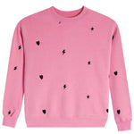Allover Icons Crew Sweatshirt - Denny's