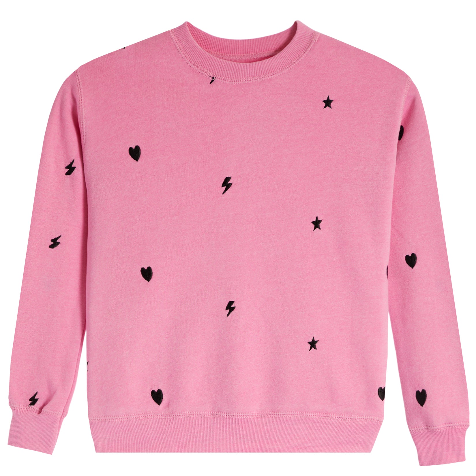 Allover Icons Crew Sweatshirt - Denny's