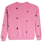 Allover Icons Crew Sweatshirt - Denny's