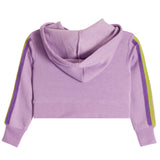 Chenille Star Retro Stripe Zip Hoodie - Denny's