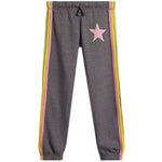 Chenille Star Retro Stripe Jogger - Denny's
