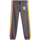 Chenille Star Retro Stripe Jogger - Denny's