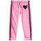 Chenille Heart Retro Stripe Jogger - Denny's