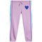 Chenille Heart Retro Stripe Jogger - Denny's