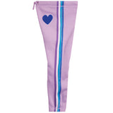 Chenille Heart Retro Stripe Jogger - Denny's
