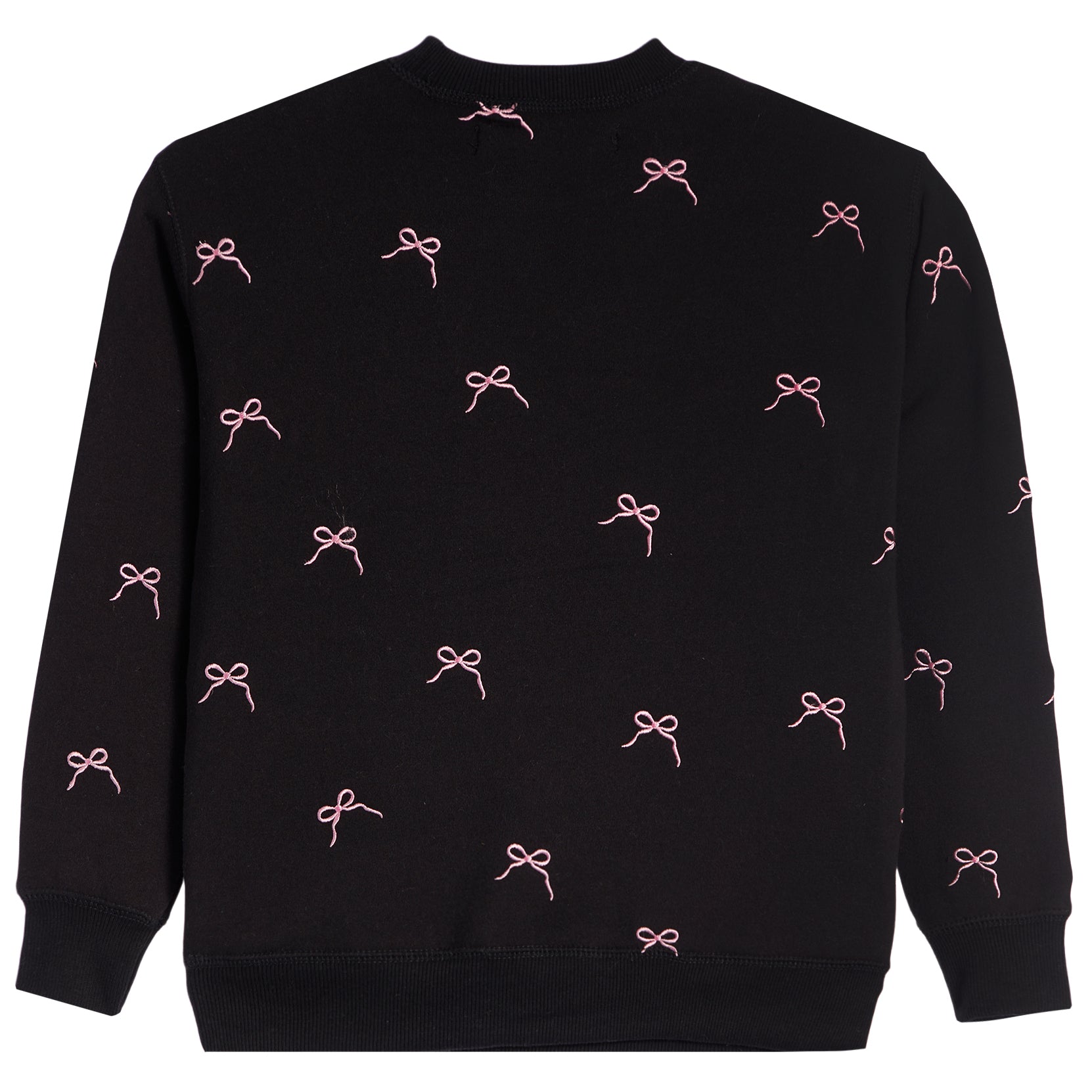 Allover Pink Bows Sweatshirt - Denny's