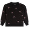 Allover Bow Crew Sweatshirt - Denny's