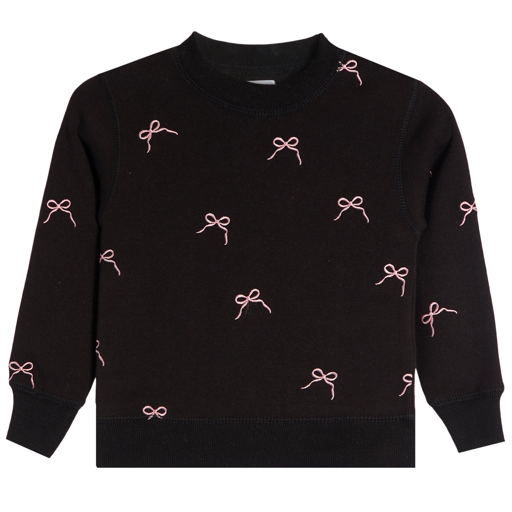 Allover Pink Bows Sweatshirt - Denny's