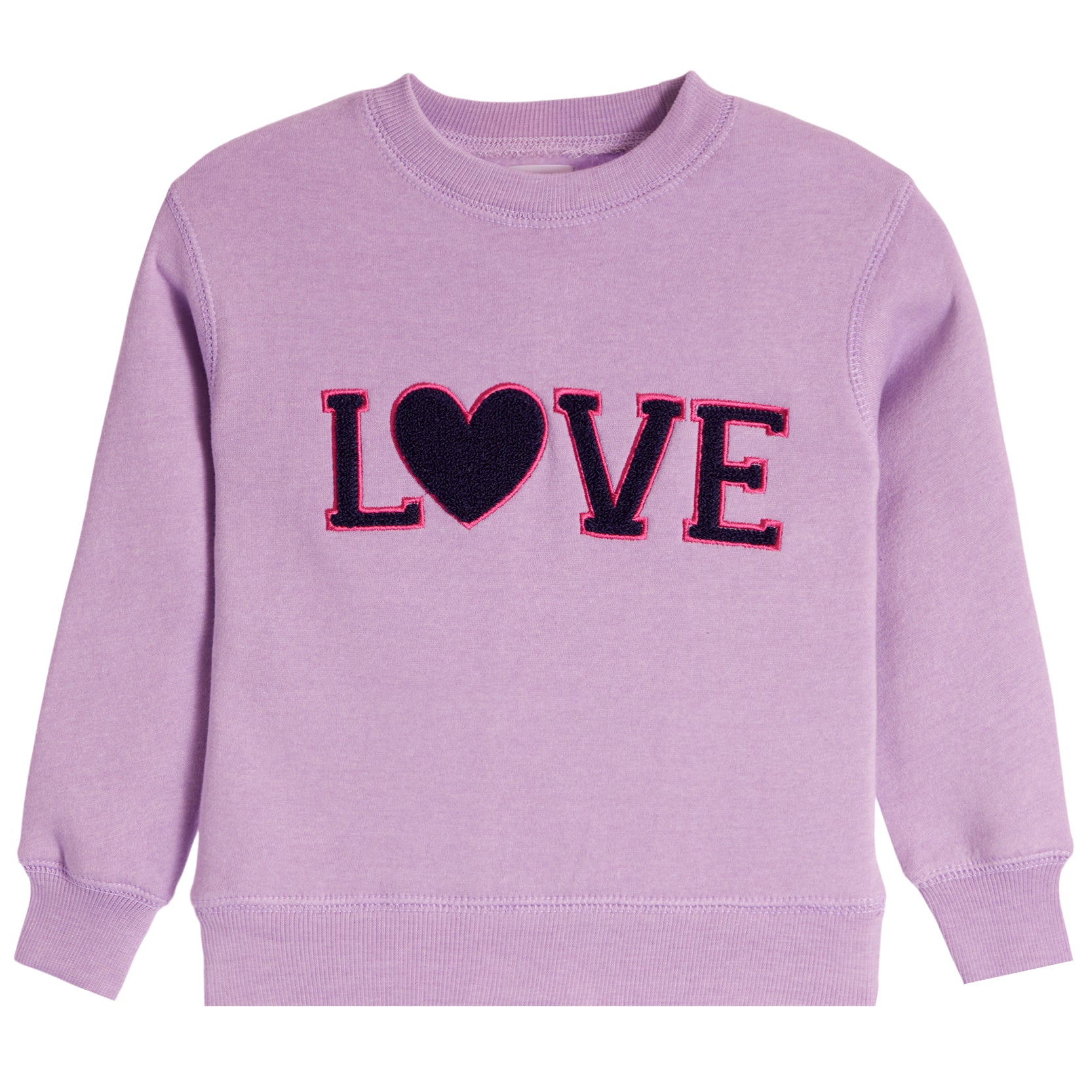 Chenille Love Sweatshirt - Denny's
