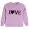 Chenille Love Sweatshirt - Denny's