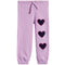 Chenille Hearts Jogger - Denny's