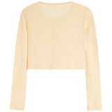 Pointelle Cardigan