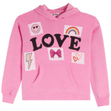 Love Hoodie With Patches - Denny's