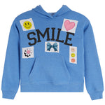 Smile Hoodie With Patches - Denny's