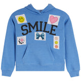 Smile Hoodie With Patches - Denny's