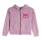 Zip Jacket WIth Bear Bow