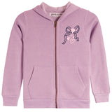 Zip Jacket With Heart And Bow