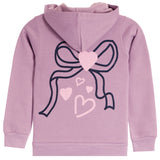 Zip Jacket With Heart And Bow