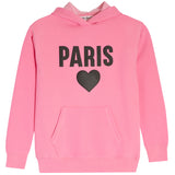 Hoodie With Paris Heart