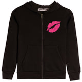 Zip Jacket With Pink Lip