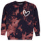 Bleach Sweatshirt With White Heart - Denny's