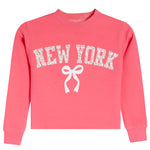 Ditsy New York Bow Sweatshirt - Denny's