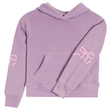 Hoodie With Pink Puff Bows
