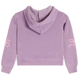 Hoodie With Pink Puff Bows