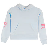Hoodie With Pink Puff Bows