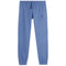 Denim Color Fleece Jogger with Embroidered Star