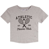 Short Sleeve Athletic Tennis Club Tee